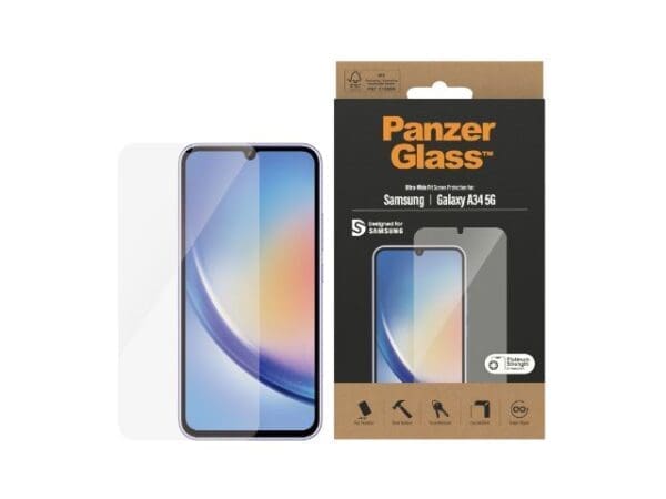 PanzerGlass UltraWide Fit SP - Samsung A34 5G - Image 2