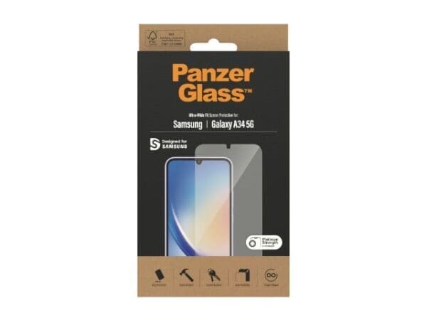 PanzerGlass UltraWide Fit SP - Samsung A34 5G - Image 3