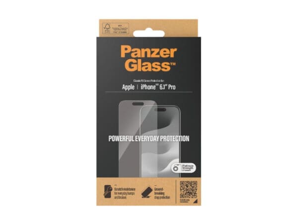 PanzerGlass Classic Fit SP - iPhone 15 Pro - Image 2