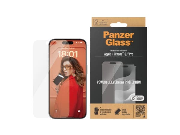 PanzerGlass Classic Fit SP - iPhone 15 Pro - Image 3