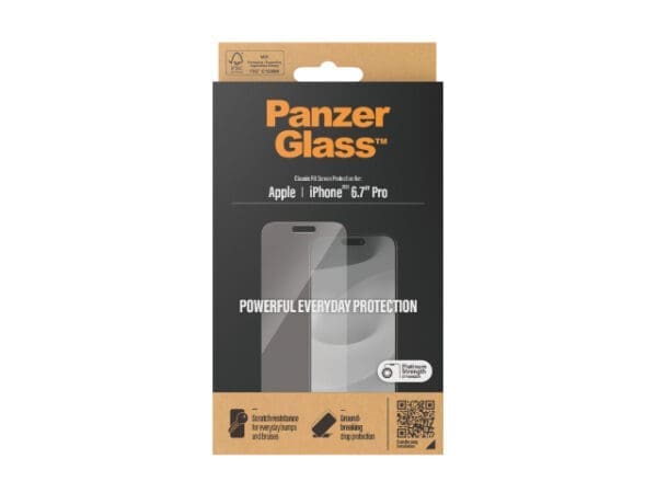 PanzerGlass Classic Fit SP - iPhone 15 Pro Max - Image 2