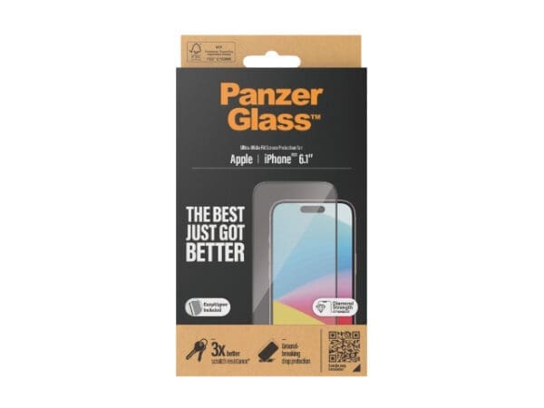 PanzerGlass UltraWide Fit SP - iPhone 15 - Image 2