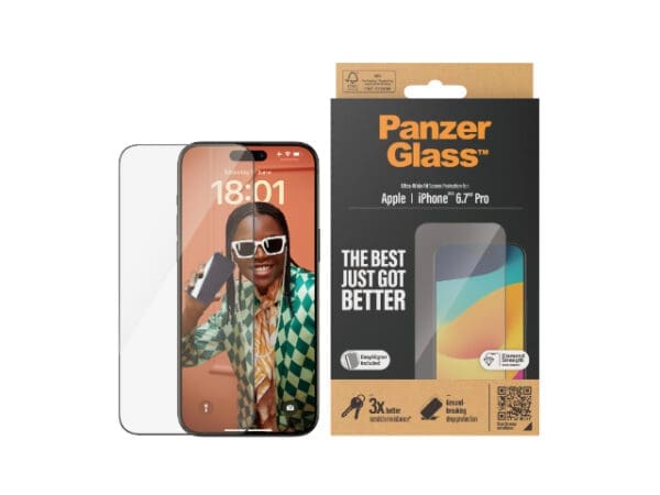 PanzerGlass UltraWide Fit SP - iPhone 15 Pro Max - Image 3