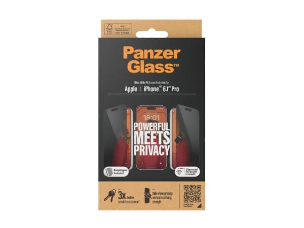 PanzerGlass Privacy SP - iPhone 15 Pro - Image 2