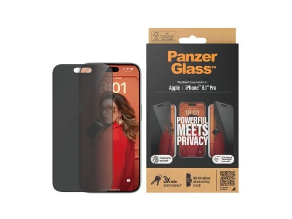 PanzerGlass Privacy SP - iPhone 15 Pro - Image 3