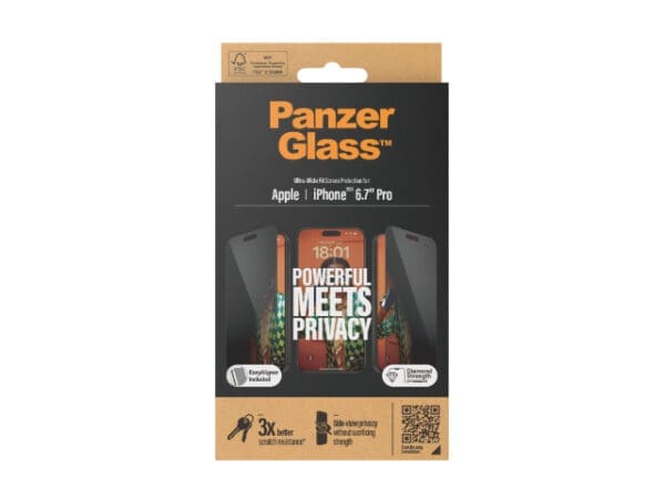 PanzerGlass Privacy SP - iPhone 15 Pro Max - Image 2