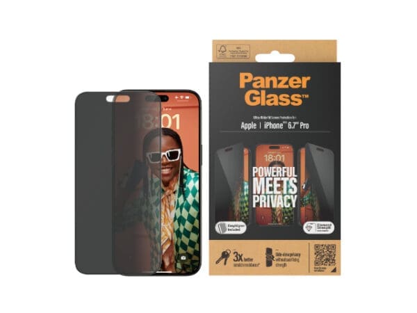 PanzerGlass Privacy SP - iPhone 15 Pro Max - Image 3