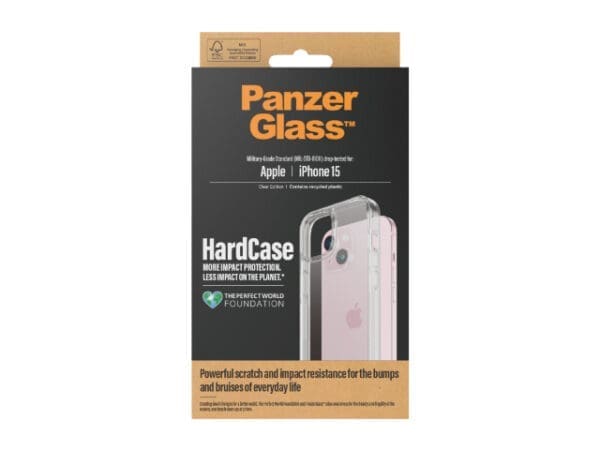 PanzerGlass Hardcase - iPhone 15 - Clear - Image 2