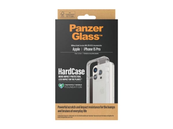 PanzerGlass Hardcase - iPhone 15 Pro - Clear - Image 2