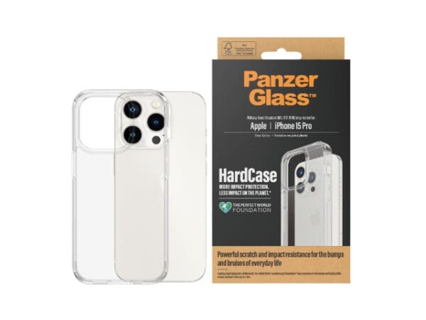 PanzerGlass Hardcase - iPhone 15 Pro - Clear - Image 3