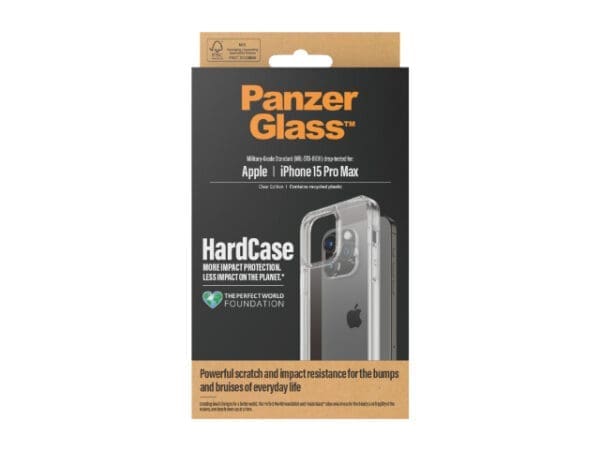 PanzerGlass Hardcase - iPhone 15 Pro Max - Clear - Image 2