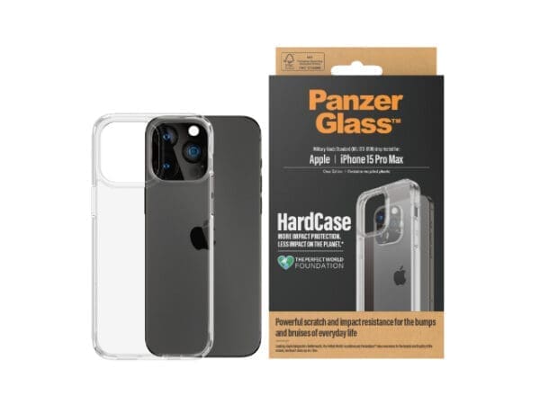 PanzerGlass Hardcase - iPhone 15 Pro Max - Clear - Image 3