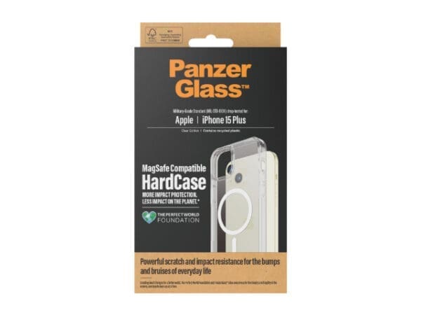 PanzerGlass Hardcase Magsafe - iPhone 15 Plus - Clear - Image 2