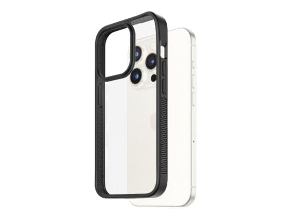 PanzerGlass Clearcase - iPhone 15 Pro - Black