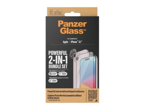 PanzerGlass 2-in-1 Protection Bundle - iPhone 15 - Image 2