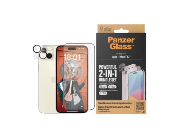 PanzerGlass 2-in-1 Protection Bundle - iPhone 15 Plus - Image 3