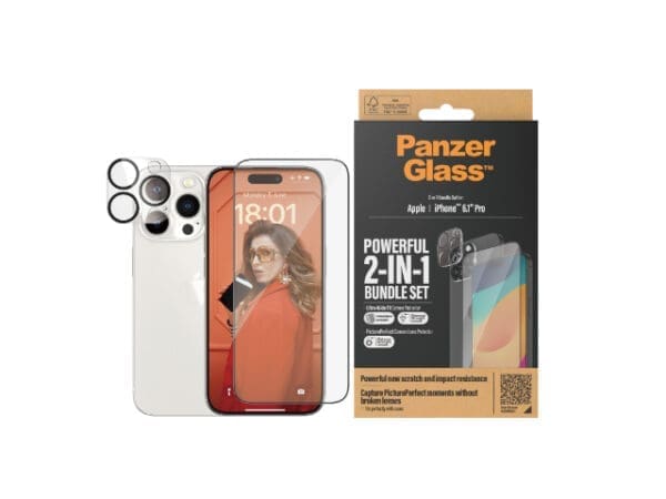 PanzerGlass 2-in-1 Protection Bundle - iPhone 15 Pro - Image 3