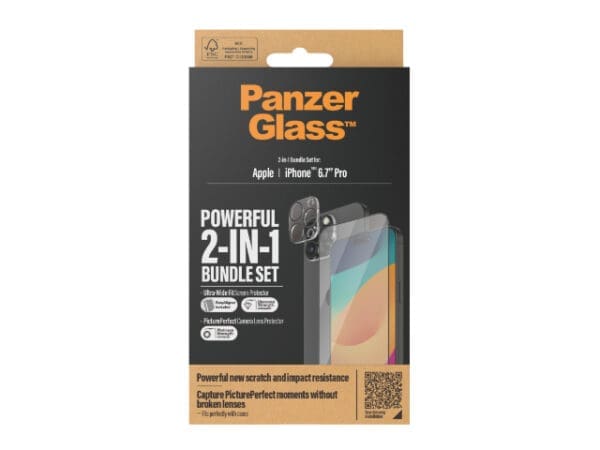 PanzerGlass 2-in-1 Protection Bundle - iPhone 15 Pro Max - Image 2