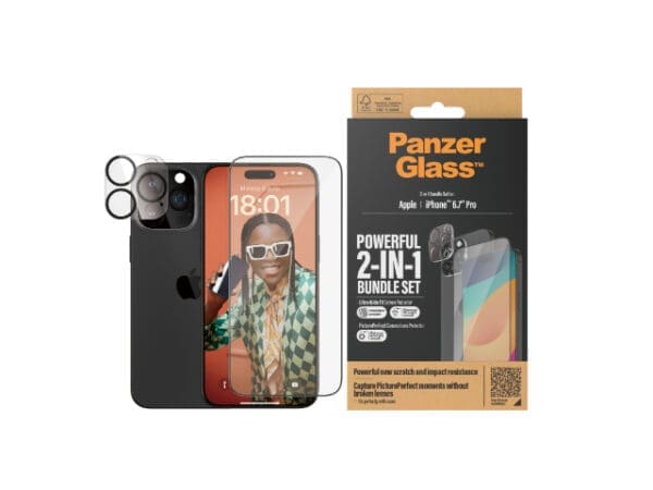 PanzerGlass 2-in-1 Protection Bundle - iPhone 15 Pro Max - Image 3