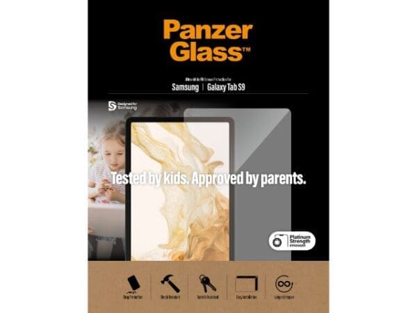 PanzerGlass UltraWide Fit SP - Samsung Galaxy Tab S9 / S9 FE - Image 3