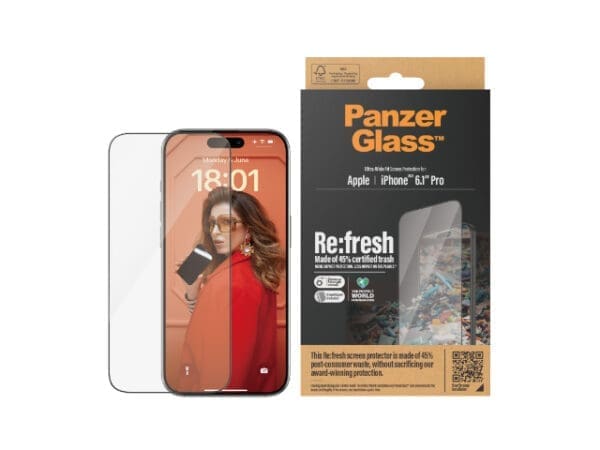 PanzerGlass Refresh UtraWide Fit SP - iPhone 15 Pro - Image 3