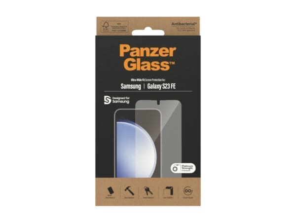 PanzerGlass UltraWide Fit SP - Samsung Galaxy S23 FE - Image 2