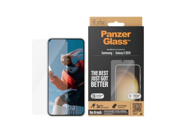 PanzerGlass UltraWide Fit w/ Aligner SP - Samsung GS24 - Image 3