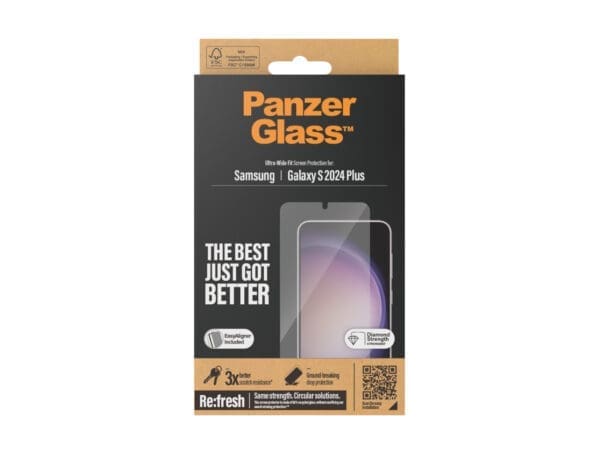 PanzerGlass UltraWide Fit w/ Aligner SP - Samsung GS24+ - Image 2