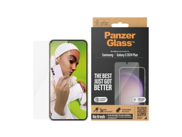 PanzerGlass UltraWide Fit w/ Aligner SP - Samsung GS24+ - Image 3