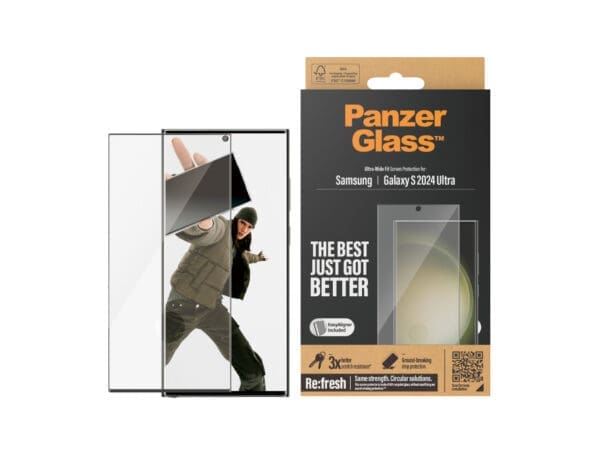 PanzerGlass UltraWide Fit w/ Aligner SP - Samsung GS24 Ultra - Image 3