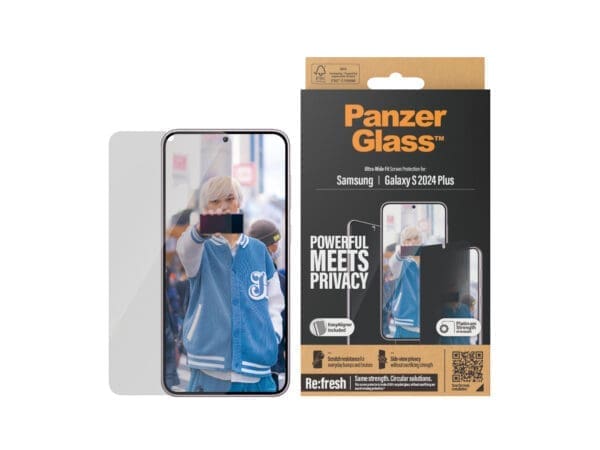 PanzerGlass UltraWide Fit Privacy SP - Samsung GS24+ - Image 3