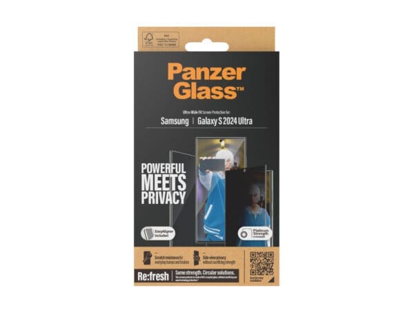 PanzerGlass UltraWide Fit Privacy SP - Samsung GS24 Ultra - Image 2