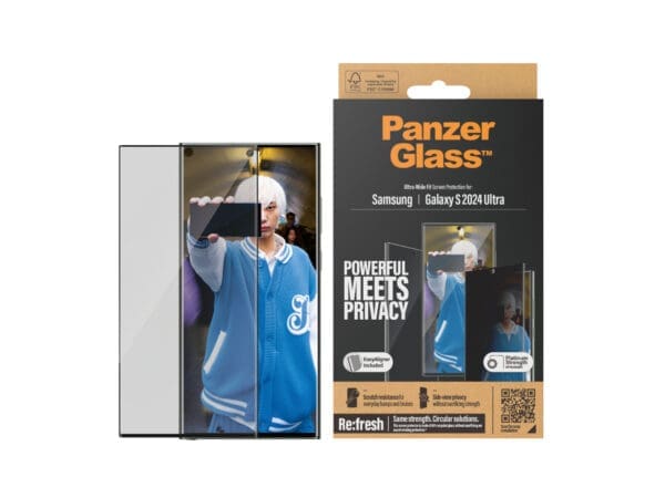 PanzerGlass UltraWide Fit Privacy SP - Samsung GS24 Ultra - Image 3