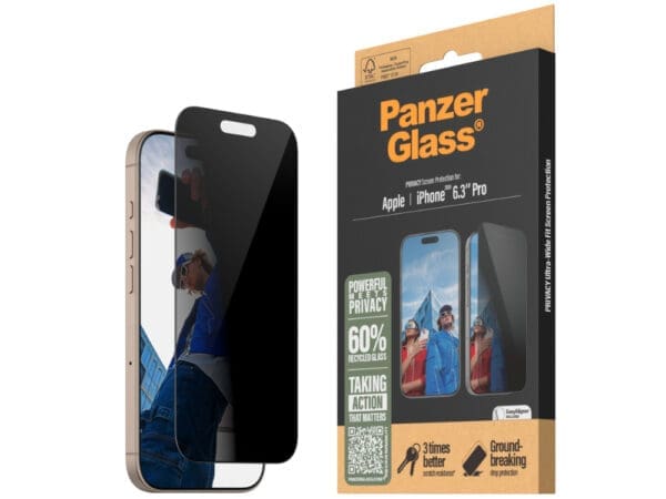 PanzerGlass UWF Privacy SP -iPhone 2024 Pro