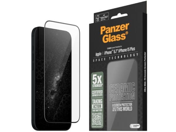 PanzerGlass UWF Ceramic SP -iPhone 2024 Plus