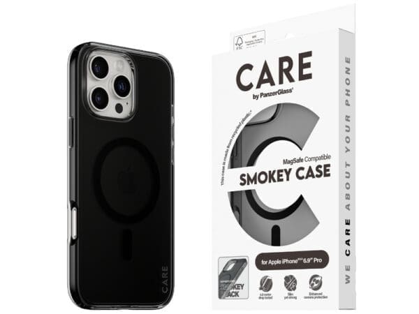 CARE by Panzer Flgship (MS)Case -iPhone 16 Pro Max - Smokey