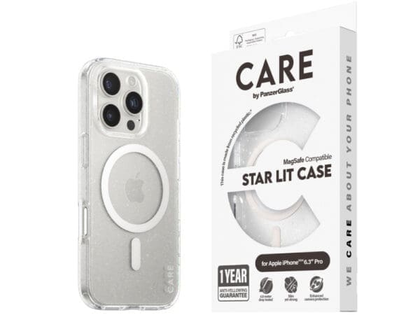 CARE by Panzer Flgship (MS) Cse -iPhone 16 Pro - Starlt