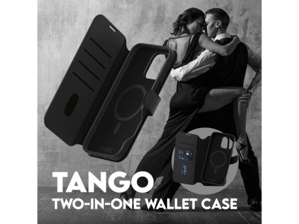 CARE by Panzer Tango Wallet Case -iPhone 2024 Pro Max - Blk - Image 2