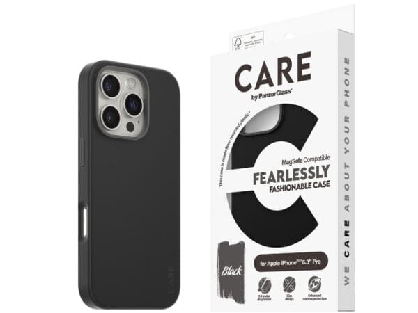 CARE by Panzer Fashion (MS) Case -iPhone 2024 Pro - Blk