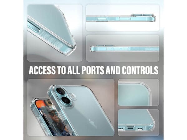 PanzerGlass Hardcase - iPhone 16 - Clear - Image 3