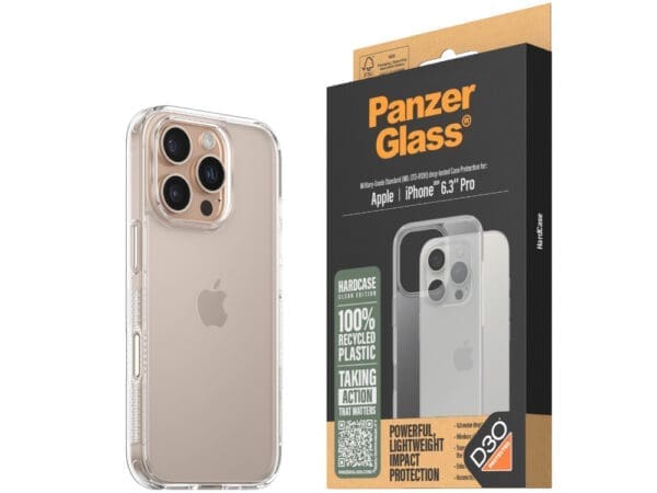 PanzerGlass Hardcase - iPhone 16 Pro - Clear