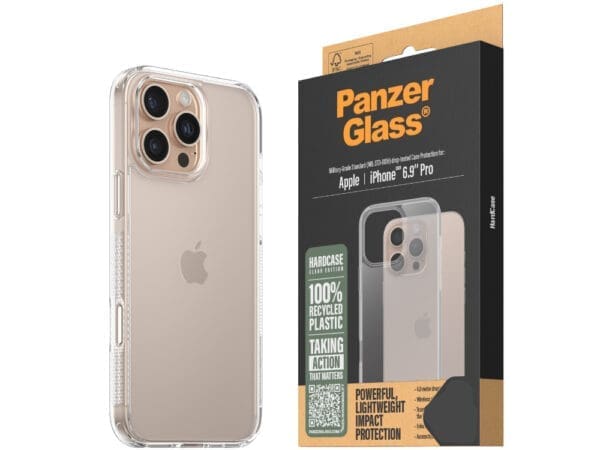 PanzerGlass Hardcase - iPhone 16 Pro Max- Clear