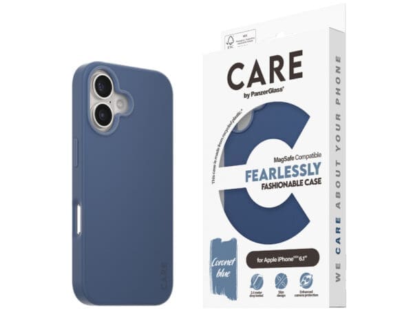 CARE by Panzer Fashion (MS) Case -iPhone 2024 - Blue