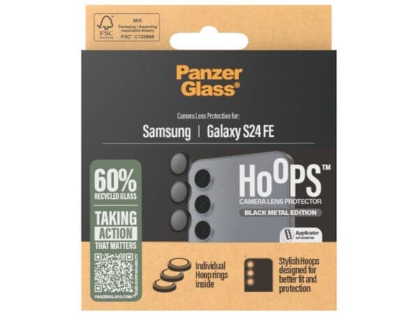 PanzerGlass Hoops Lens Protector- Samsung Galaxy S24FE - Image 3