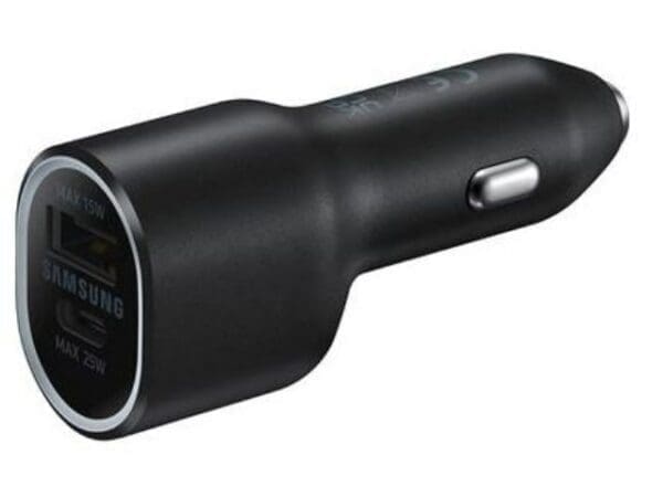 Samsung 40W Car Charger - Dual port, UBS-C(25W) & USB-A(15W)