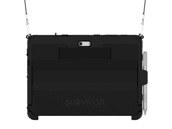 Griffin Survivor Slim for Surface Go w Shlder Strap - Black - Image 3