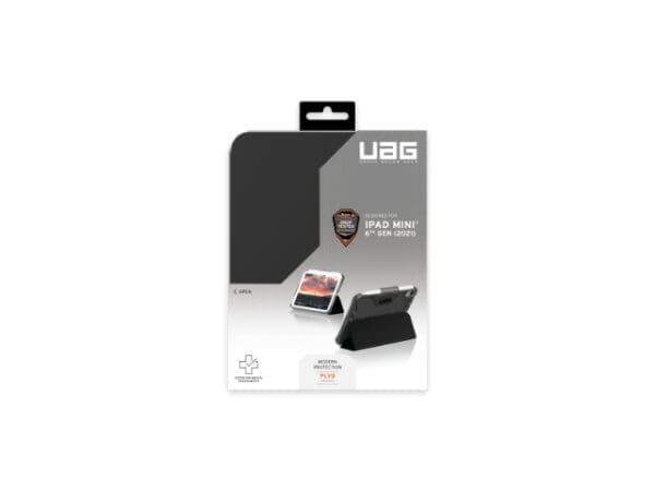 UAG iPad Mini Gen 6 2021 Plyo - Black/ Ice - Image 2