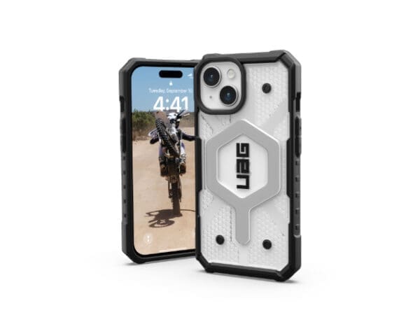 UAG Pathfinder Clear Magsafe - iPhone 15 Plus - Ice