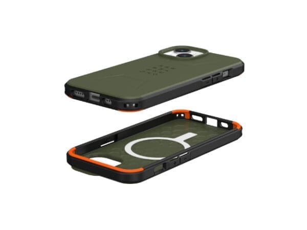 UAG Civilian Magsafe - iPhone 15 - Olive Drab - Image 2