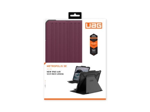 UAG Metropolis SE - iPad Air 11" (2024) - Bordeaux - Image 3